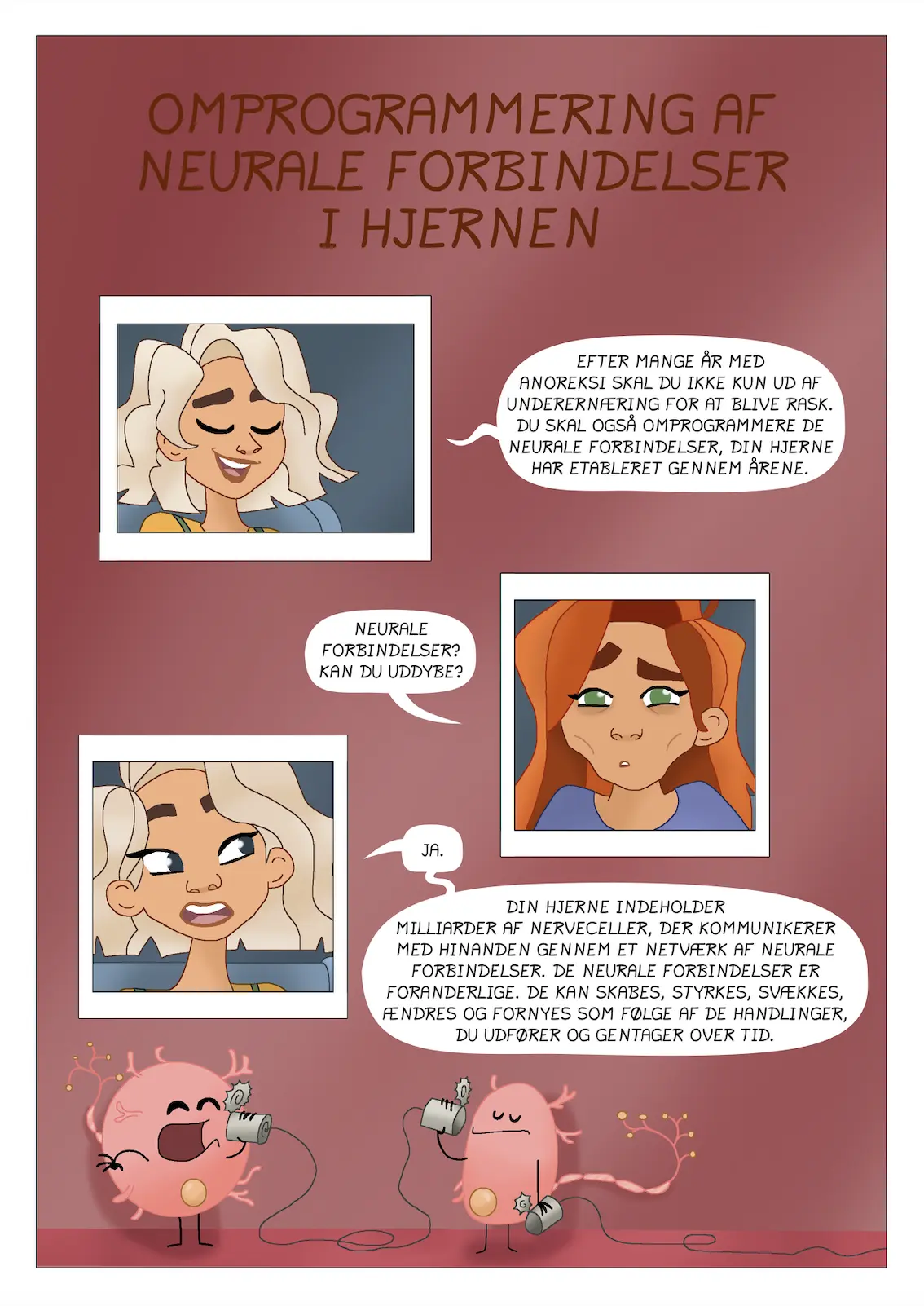Side 137. Et eksempel på en informerende side, der gør klogere på en engagerende måde.